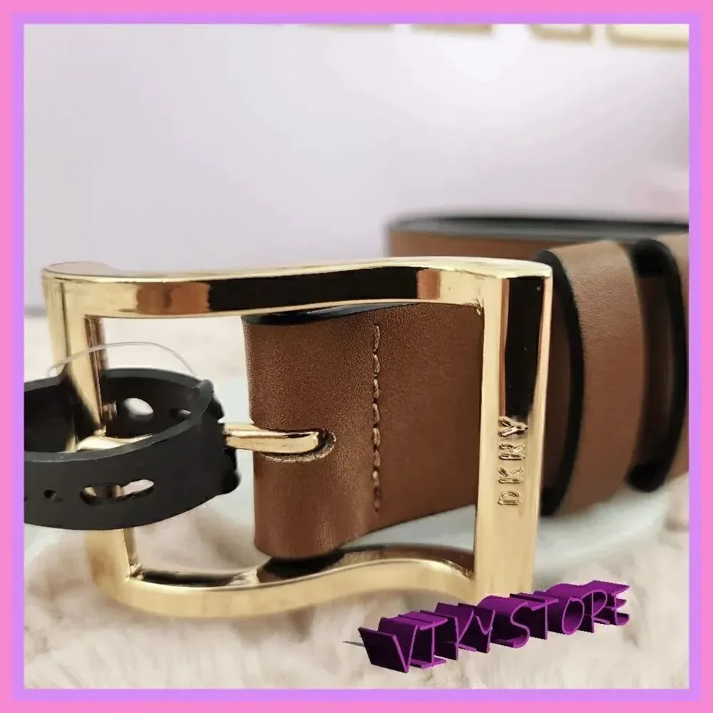 NWT Dapper DKNY: Brown 1X Men's Belt NWT